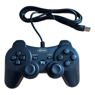 Controle Joystick Para Ps3 E Pc Usb Com Fio Kp-4123a+ Controle Joystick Para Ps3 E Pc Usb Com Fio Kp-4123a+