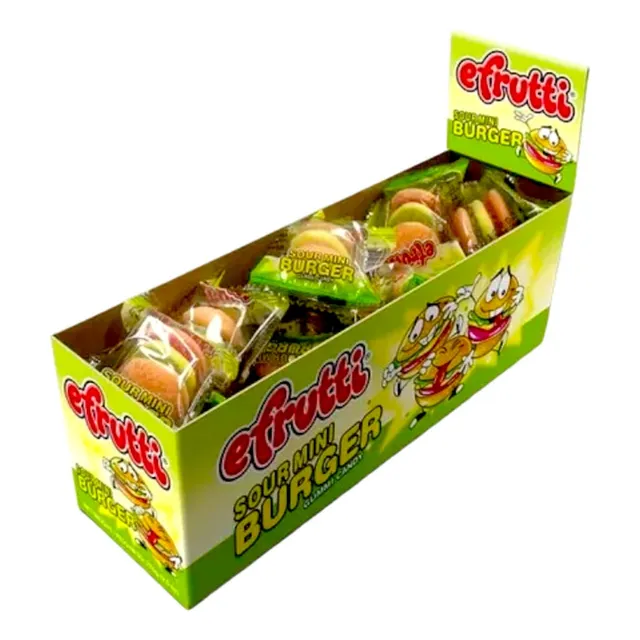 Goma Efrutti Gomas hamburguesa frutal