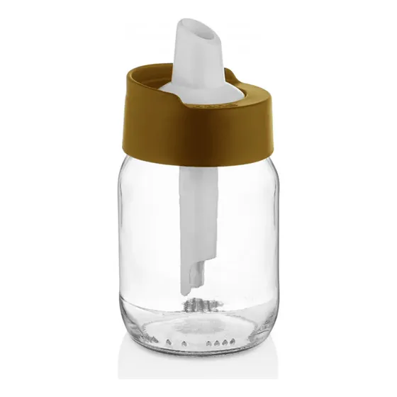 Azucarera Vidrio Pico Vertedor Plastico Cocina Resistente