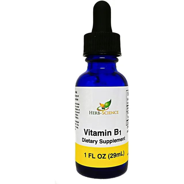 Vitamina B1 Herb-science 29 Ml Sabor Neutro