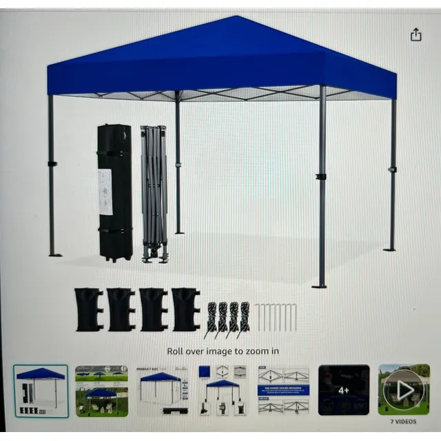Toldo. Medida 3 X 3 Mts. Nuevo En Su Caja Original.
