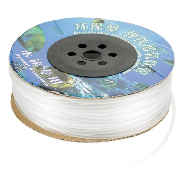 Manguera De Silicon Para Aire Acuarios, Peces Rollo 100mts 