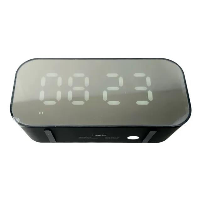 Parlante Bluetooth Reloj Despertador Radio FM Medidor de Temperatura Havit M3