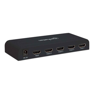 Video Splitter Hdmi Manhattan 4k 3d 4 Ptos Divisor Duplicado Video Splitter Hdmi Manhattan 4k 3d 4 Ptos Divisor Duplicado