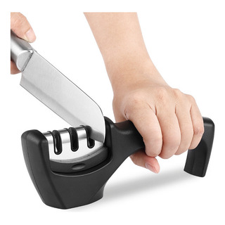 Afilador De Cuchillos Portátil De 3 Etapas For Cocina Afilador De Cuchillos Portátil De 3 Etapas For Cocina