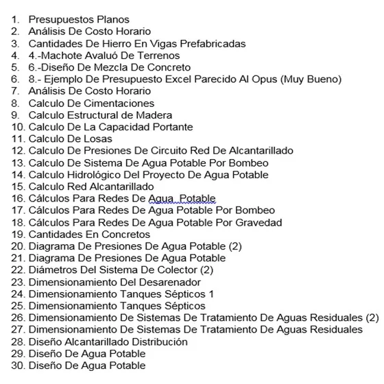 Plantillas De Excel Para Ingeniero Civiles Envio Por Correo 