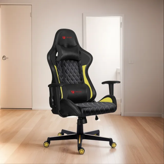 Silla Gamer X-lizzard Negro/amarillo Xzz-sg-06 - Gaming