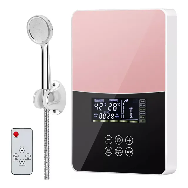Calentador De Agua Instantáneo Eléctrico Agua Boiler Remoto 4.5KW