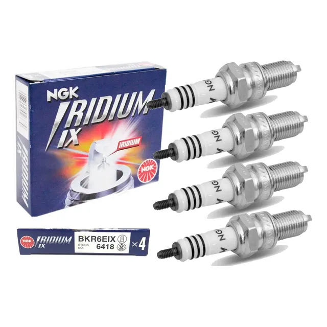 Jogo 4 Velas Ngk Iridium Palio Golf Bora Duster Bkr6eix