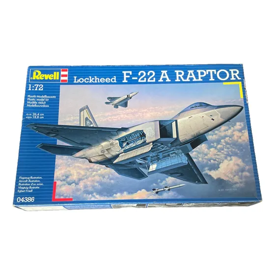 Lockheed F22 A Raptor Aeromodelismo Azul