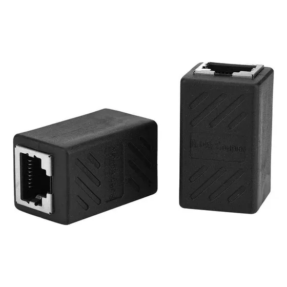 Unión Rj45 Adaptador Extensor De Cable Ethernet
