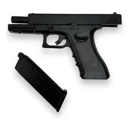 Pistola Airsoft Glock 18c Green Gas Automatica + 1000balines