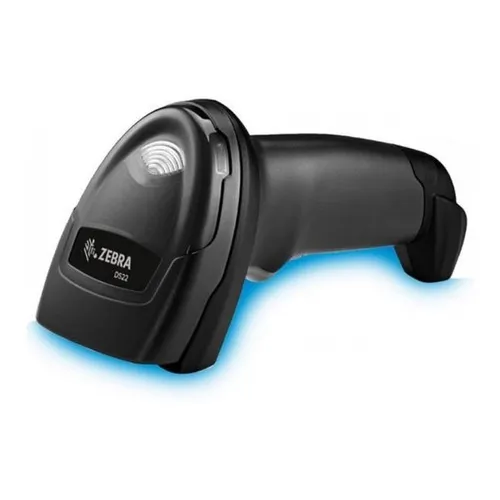 Lector 2D Zebra Ds2208 Imager sin soporte para códigos QR (zbr01), cable USB en color negro, tipo conector de 4,5 V a 5,5 V