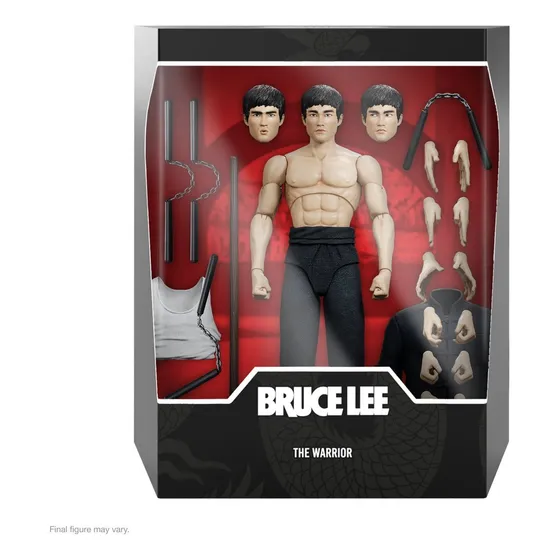 Figura Bruce Lee Ultimates - The Warrior - Super7