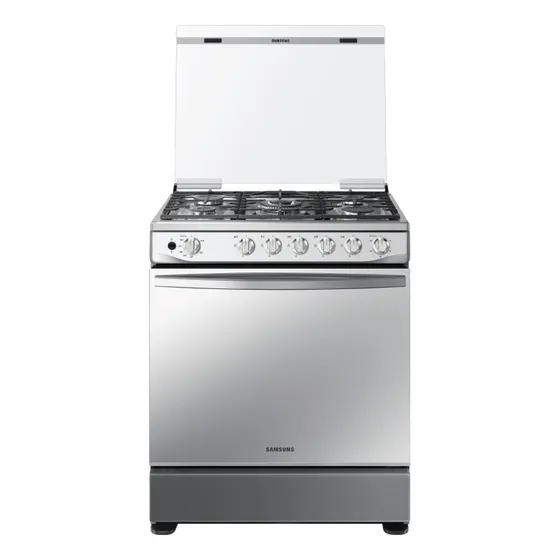 Cocina Samsung A Gas 5 Hornallas Easy Clean 115 L Inox