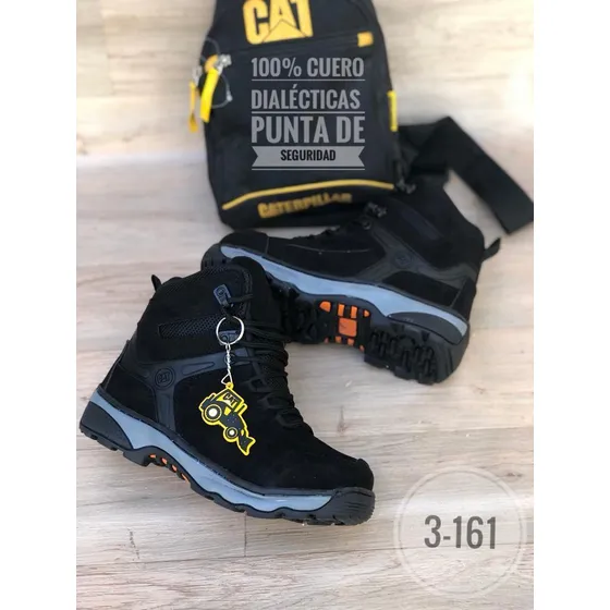 Botas De Seguridad Caterpillar Cuero  Dieléctricas