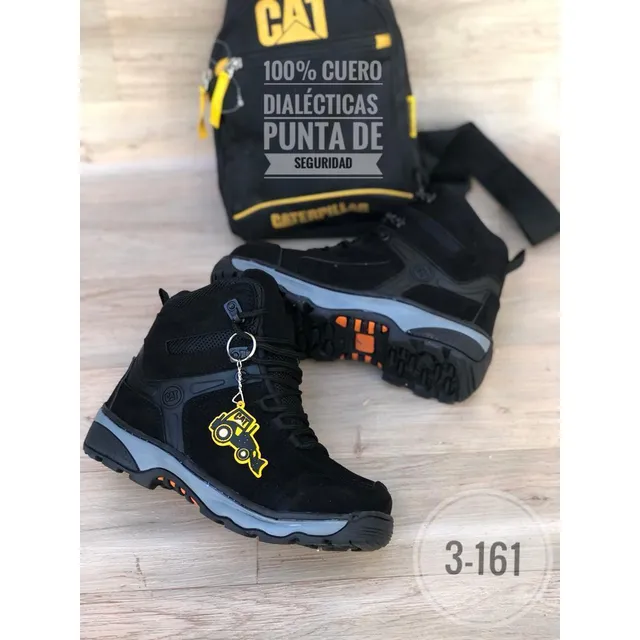 Botas De Seguridad Caterpillar Cuero  Dieléctricas