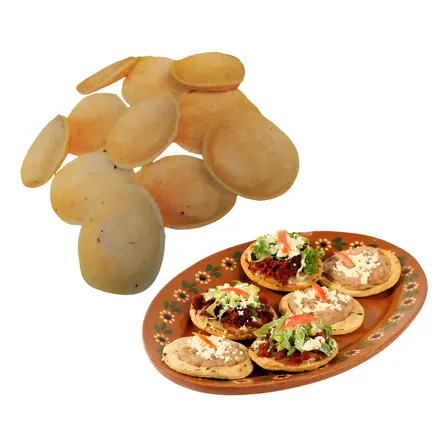 Chalupitas Tostadas Maíz Tradicional Guerrero Botana Sabor