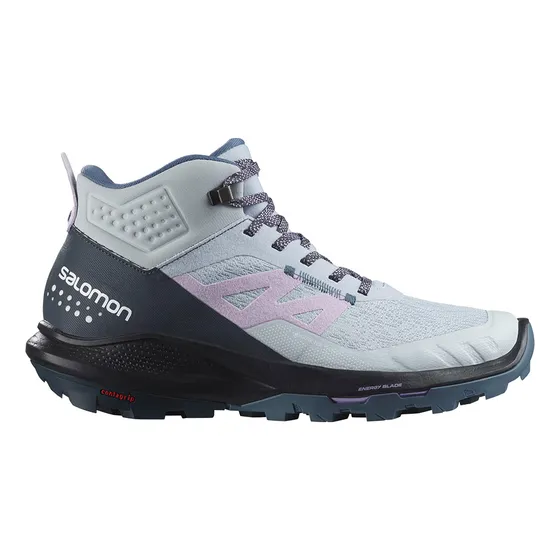 Zapatilla Mujer Outpulse Mid Gtx Gris Claro