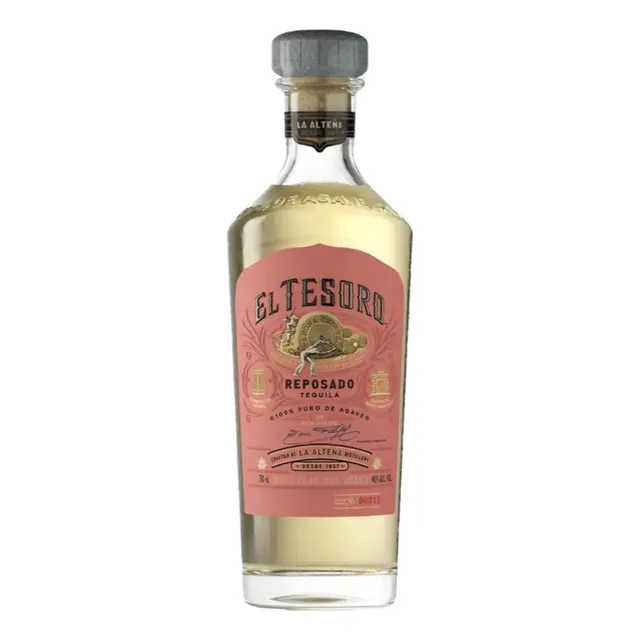 Tequila El Tesoro Reposado 750 Ml