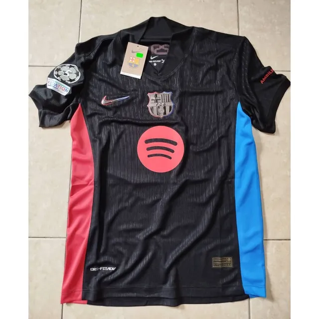 Camisa Deportiva Barcelona Visitante 24/25 Excelente Calidad