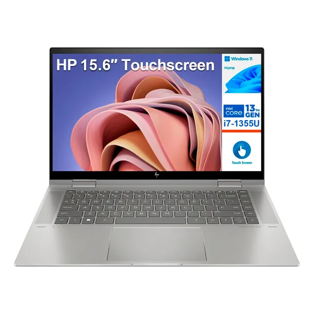 Notebook Hp Envy X360 15.6 Touch I7 13va 16gb 512gb Ssd Win Color Plateado