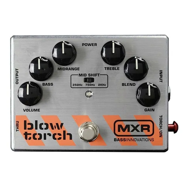 Pedal Mxr M181 Bass Blowtorch Usa Efecto Bajo - Oddity Color Gris