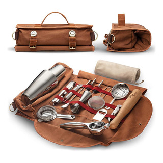 Weslnn Bolsa De Viaje Portátil Para Bartender, Conjunto De Weslnn Bolsa De Viaje Portátil Para Bartender, Conjunto De
