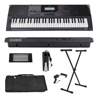Teclado Musical Casio Ct-x3000 61 Teclas Suporte Capa Pedal Teclado Musical Casio Ct-x3000 61 Teclas Suporte Capa Pedal