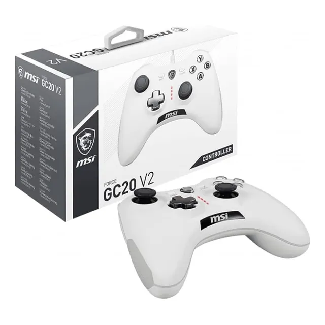 Control Alambrico Msi Force Gc20 V2 Windows Android Usb