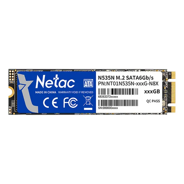 Ssd Solido M.2 Sata Netac N535n 2tb 2280