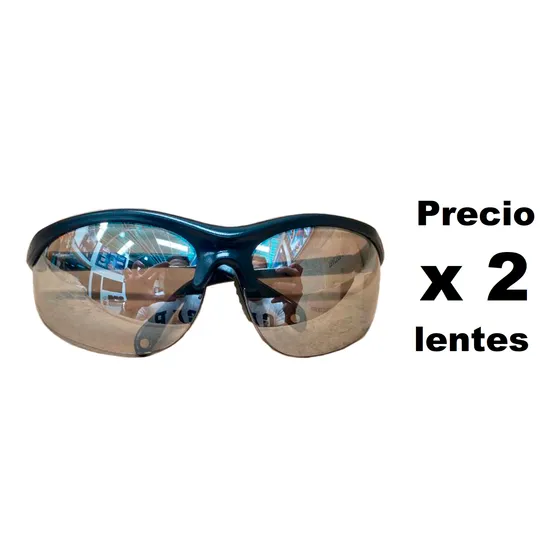 Lentes Seguridad Supervisor Avispa Espejados Gu.