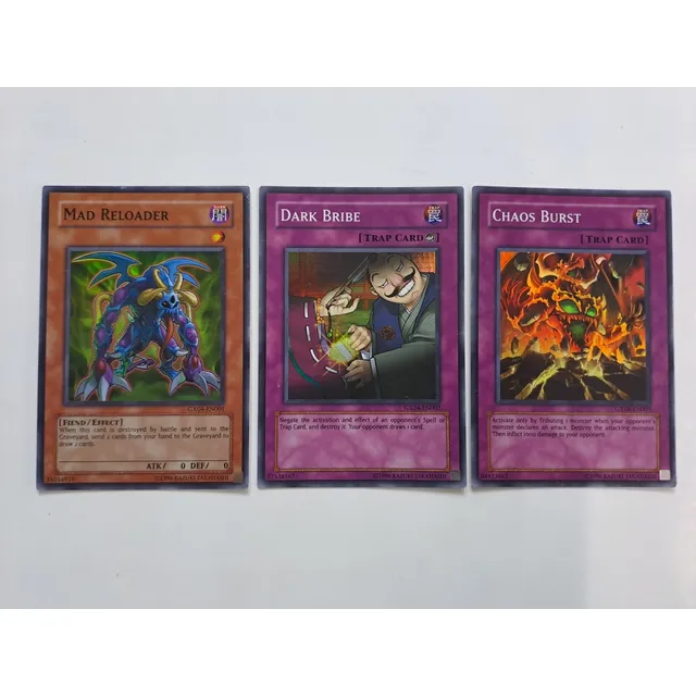 Mad Reloader Dark Bribe Chaos Burst Promo Gx Tag Force 2 Ygo