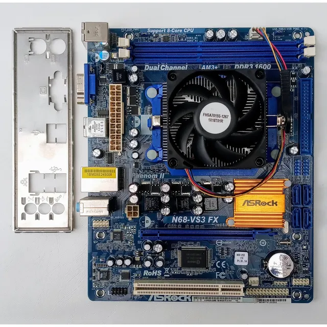 Motherboard Asrock N68 Vs3 Fx + Micro Amd Sempron 145 2.8ghz