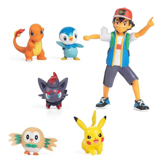Set De Figuras Pokemon X 5 Und