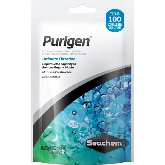 Seachem Purigen Para Acuario Pecera De 100ml