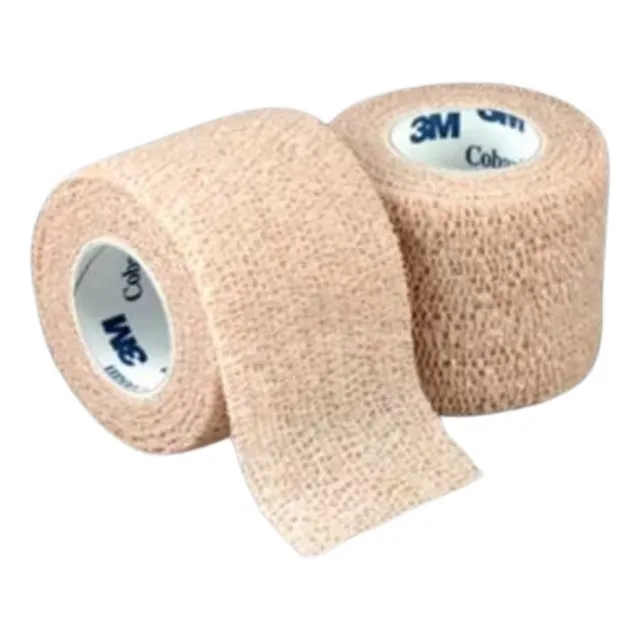 Pack 04 Venda Coban 10 Cm X 4,5 M 3m - Deltamed