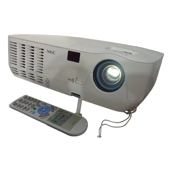 Projetor Nec Np115 2500 Lumens Data Show Igreja Mostruário