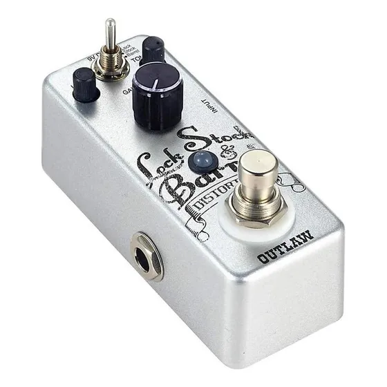 Pedal De Distorsión De 3 Modos Con Efectos De 3 De Los Efect