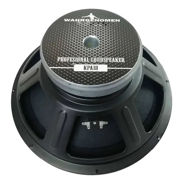 Bocina Bajos 18 Pulgadas Alta Potencia Woofer 8 Ohms Color Negro