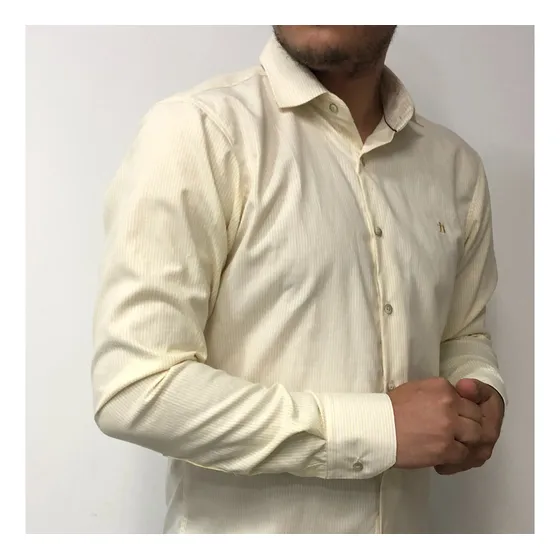 Camisa Caballero Vestir Mangas Largas Mod Sam 1 Rayas