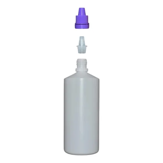 Envase Gotero Blanco 120ml Tapa Seguridad X100