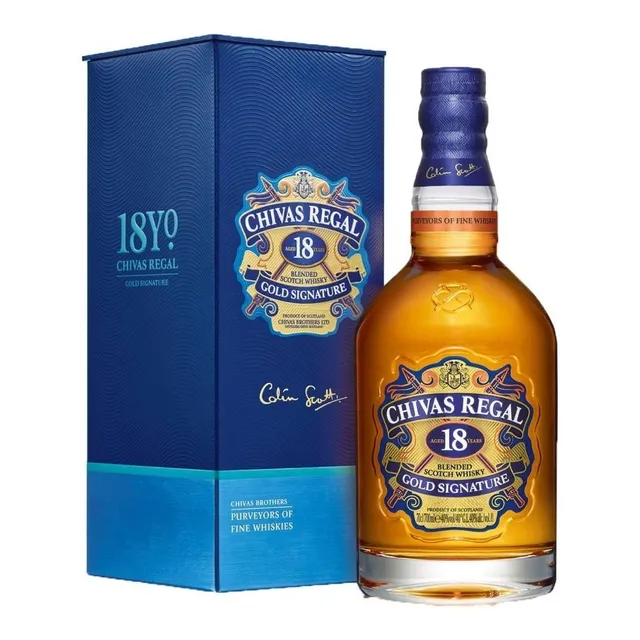 Whisky Escoces Chivas Regal 18 Años 750 Ml