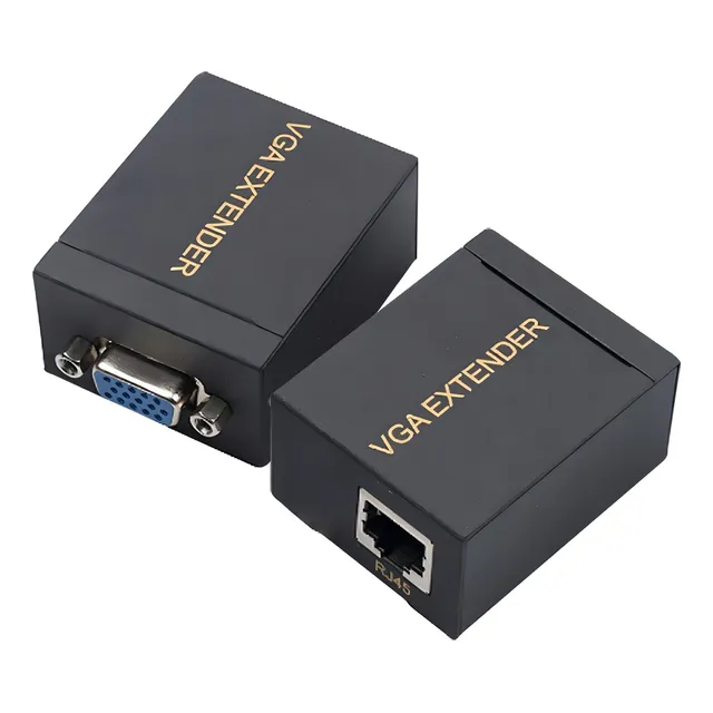 Vga Por Utp Rj45 Cable Extensor Hasta 60m Todomicro