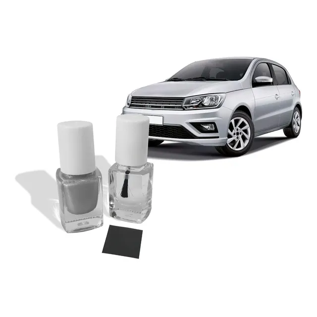 Tinta Tira Risco Automotiva Gol Prata Sirius
