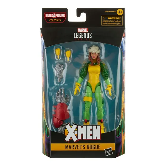 Rogue X-men Marvel Legends Colossus Baf Hasbro Muñeca Figura