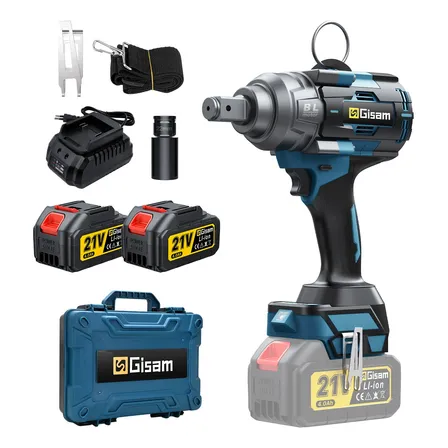 1900nm Llave De Impacto Eléctrica Sin Escobillas Gisam W4123