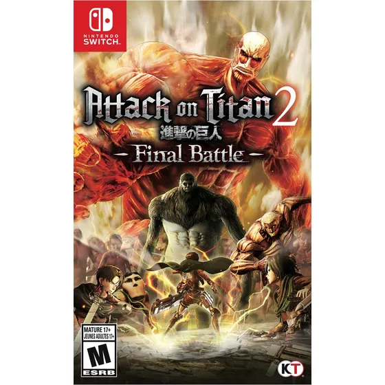 Attack on Titan 2: Final Battle Nintendo Switch Mídia Física