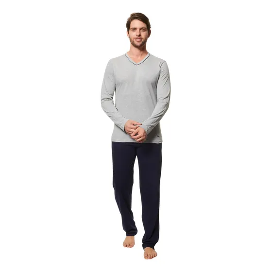 Pijama Mash Longo Masculino Gola V