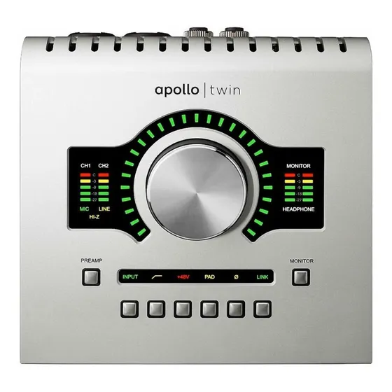 Interface Universal Audio Apollo Twin USB 127/220V 1ª geração